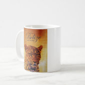 Belize Jaguar Kaffeetasse (Vorderseite Links)