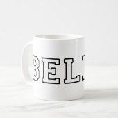 Belize Kaffeetasse (Vorderseite Links)