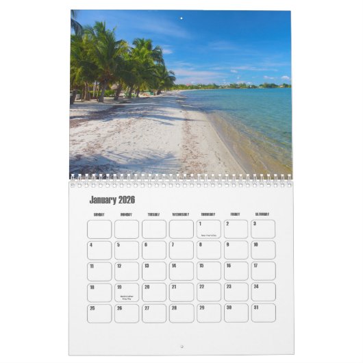 Belize-Kalender Kalender (Jan 2026)