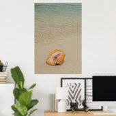 Belize, Karibik, Glover's Reef. Conch Poster (Heimbüro)