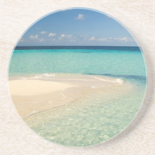 Belize, Karibisches Meer. Goff Caye, eine kleine I Getränkeuntersetzer