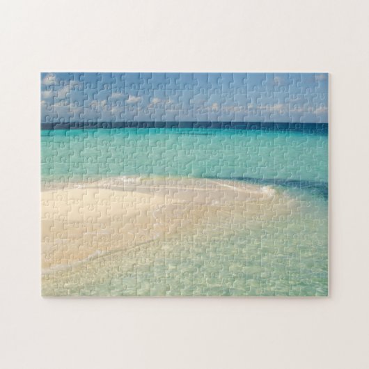 Belize, Karibisches Meer. Goff Caye, eine kleine I Puzzle (Horizontal)