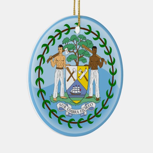 BELIZE KERAMIK ORNAMENT (Rechts)