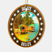 Belize Keramik Ornament (Links)