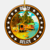 Belize Keramik Ornament (Hinten)