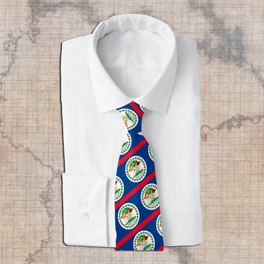 Belize Krawatte, Mode Belizean Flag, Business Krawatte
