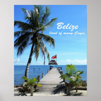 Belize - Land vieler Cayes Poster