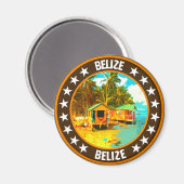 Belize Magnet (Vorderseite/Rückseite)