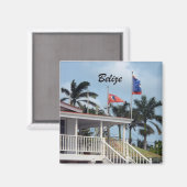 Belize Magnet (Vorderseite/Rückseite)