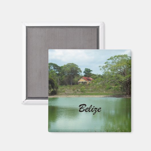 Belize Magnet (Vorderseite/Rückseite)