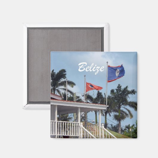 Belize Magnet (Vorderseite/Rückseite)