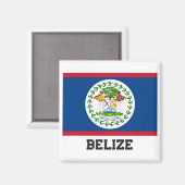 Belize Magnet (Vorderseite/Rückseite)