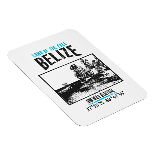 Belize Magnet (Rechte Seite)
