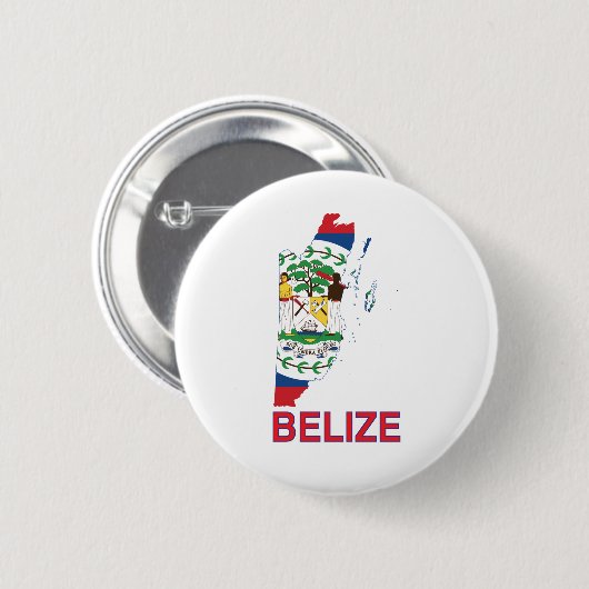 Belize Map Button (Vorne & Hinten)