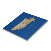 Belize Map Tile Fliese (Seite)