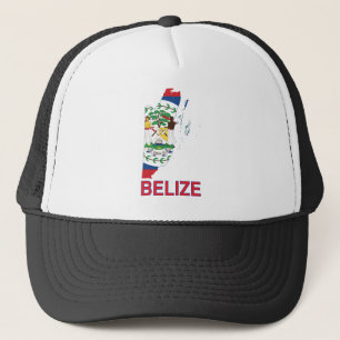 Belize Map Truckerkappe