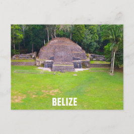 Belize Mayan Ruins Caracol Travel Foto Postkarte
