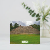 Belize Mayan Ruins Caracol Travel Foto Postkarte (Stehend Vorderseite)