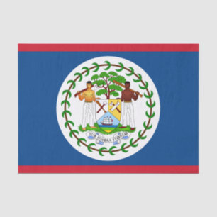 Belize Mode Dekor, Belize Flagge Tissue-Papier Seidenpapier