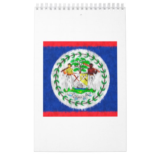Belize Ölgemälde Zeichnend Kalender (Titelbild)