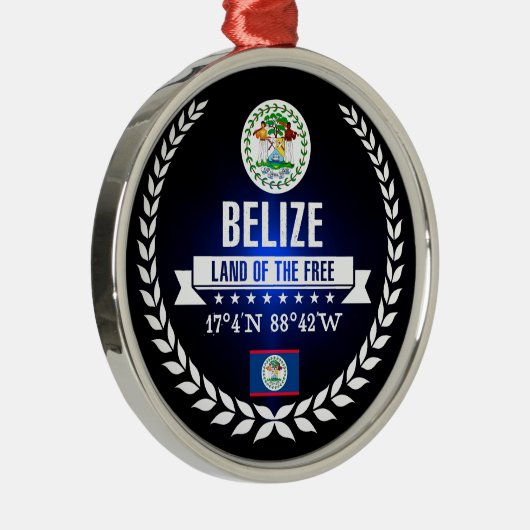 Belize Ornament Aus Metall (Rechts)