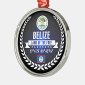 Belize Ornament Aus Metall (Links)