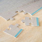 Belize Palm Tree Beach Karibisches Meer Seascape Puzzle (Seite)