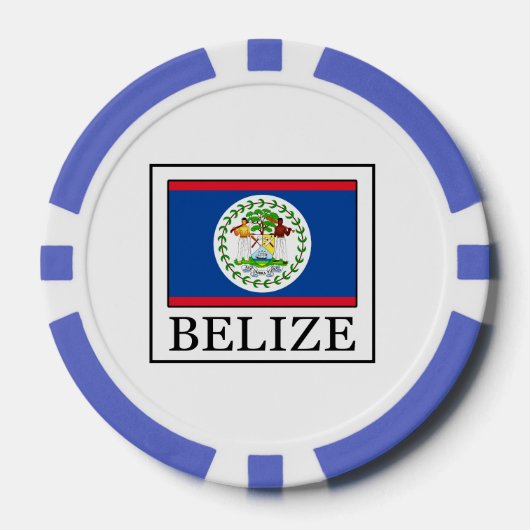 Belize Pokerchips (Vorderseite)