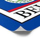 Belize Poster (Ecke)