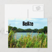 Belize Postkarte (Vorne/Hinten)