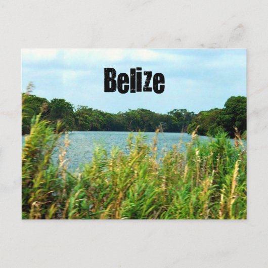 Belize Postkarte (Vorderseite)