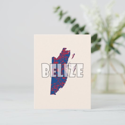 Belize Postkarte (Stehend Vorderseite)