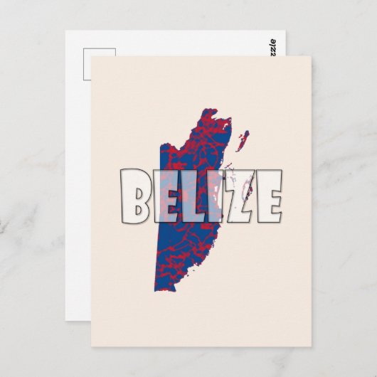 Belize Postkarte (Vorne/Hinten)
