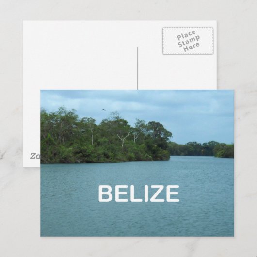 Belize Postkarte (Vorne/Hinten)