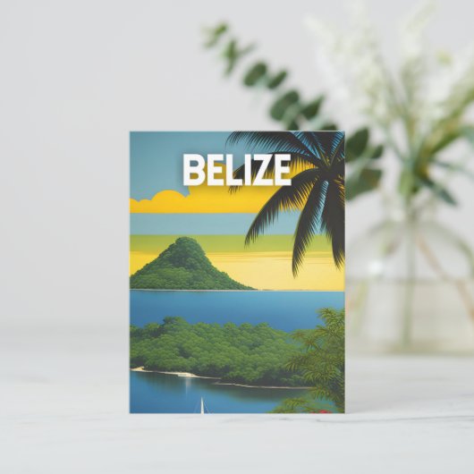 Belize Postkarte (Stehend Vorderseite)