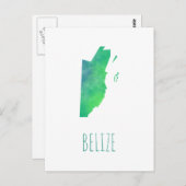 Belize Postkarte (Vorne/Hinten)