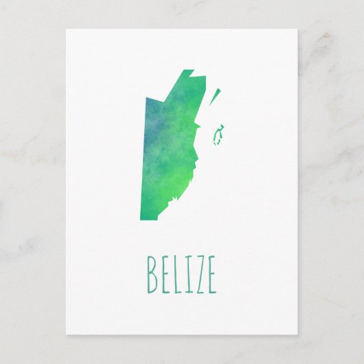 Belize Postkarte (Vorderseite)