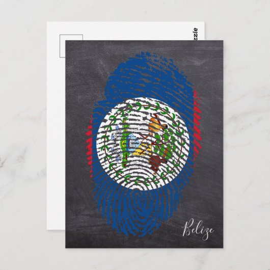 Belize Postkarte (Vorne/Hinten)
