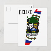 Belize Postkarte (Vorne/Hinten)