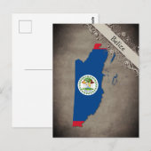 Belize Postkarte (Vorne/Hinten)