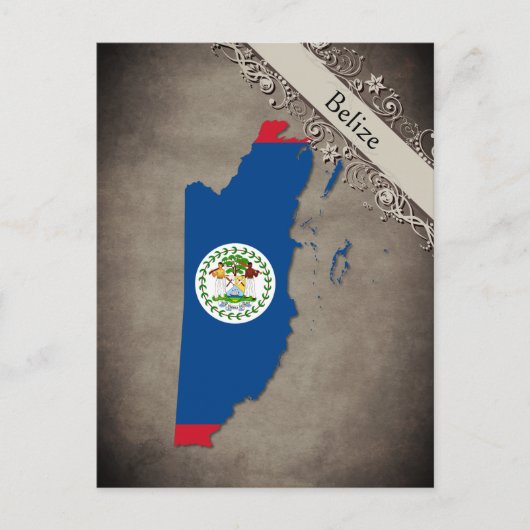 Belize Postkarte (Vorderseite)