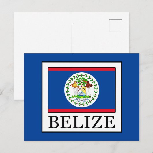 Belize Postkarte (Vorne/Hinten)