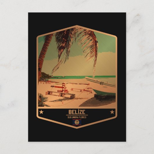 Belize Postkarte (Vorderseite)