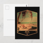 Belize Postkarte (Vorne/Hinten)