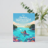 Belize-Riff Postkarte (Stehend Vorderseite)