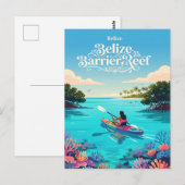 Belize-Riff Postkarte (Vorne/Hinten)