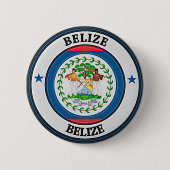 Belize Round Emblem Button (Vorderseite)