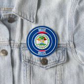 Belize Round Emblem Button (Beispiel)