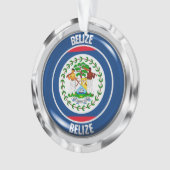 Belize Round Emblem Ornament (Vorderseite)