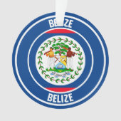 Belize RundEmblem Ornament (Vorderseite)